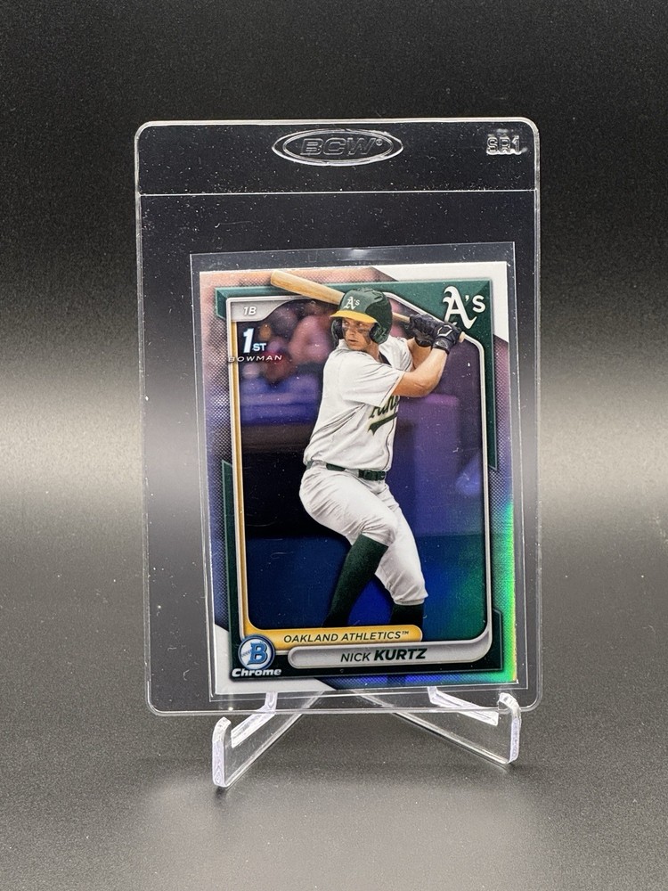 2024 Bowman Draft Nick Kurtz #Bdc56 1St Chrome Refractor