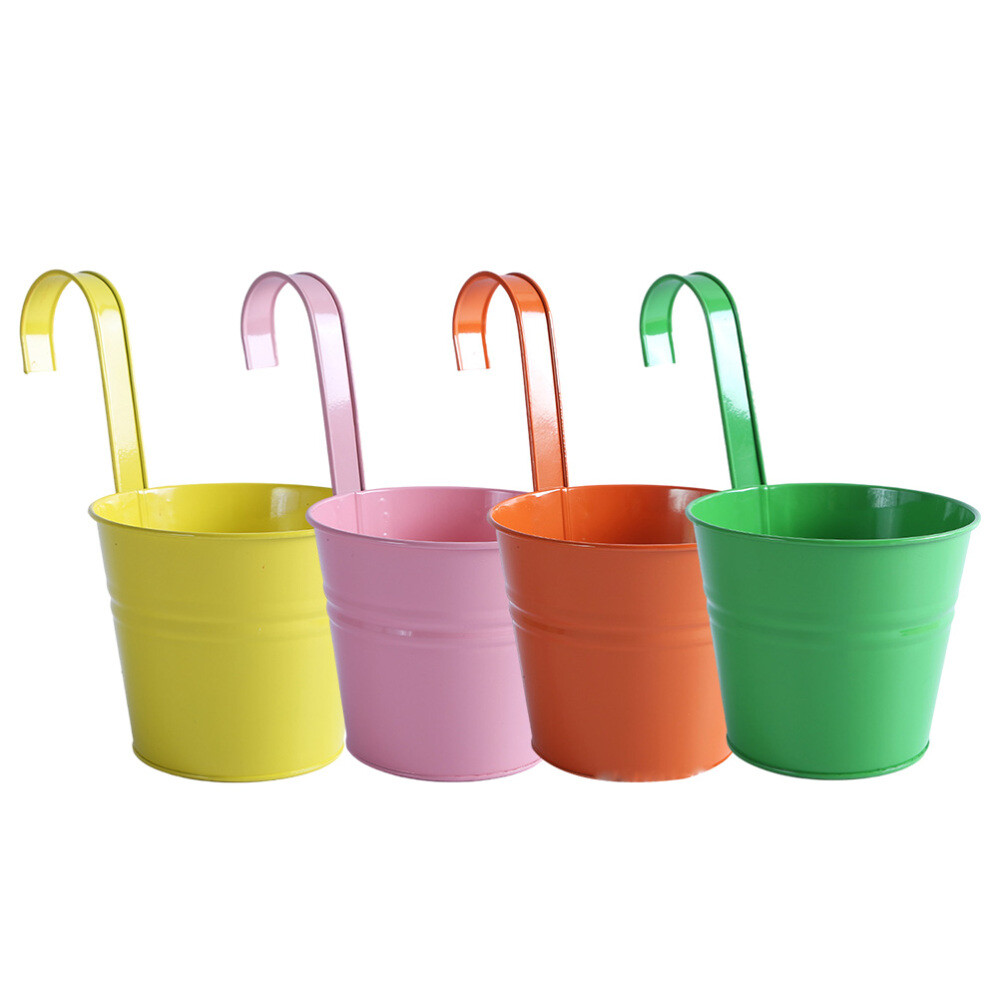 4 Pcs Hook Flower Pot Arrangement Container Gardening Plant