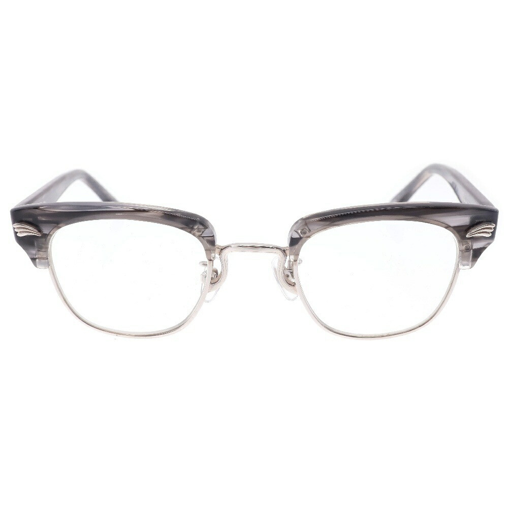 Groover Size 46 23-145 Franken Col-5 Gray Metal Frame Sunglasses Used