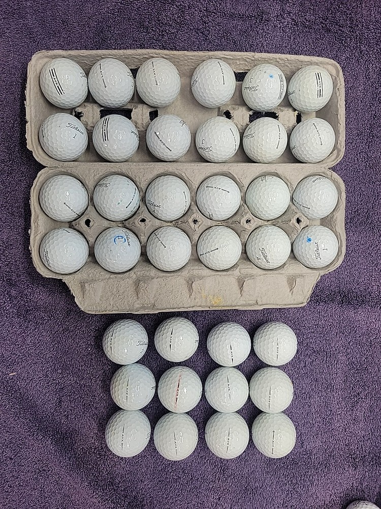 36 Plus ..Titleist  AVX golf balls,  White