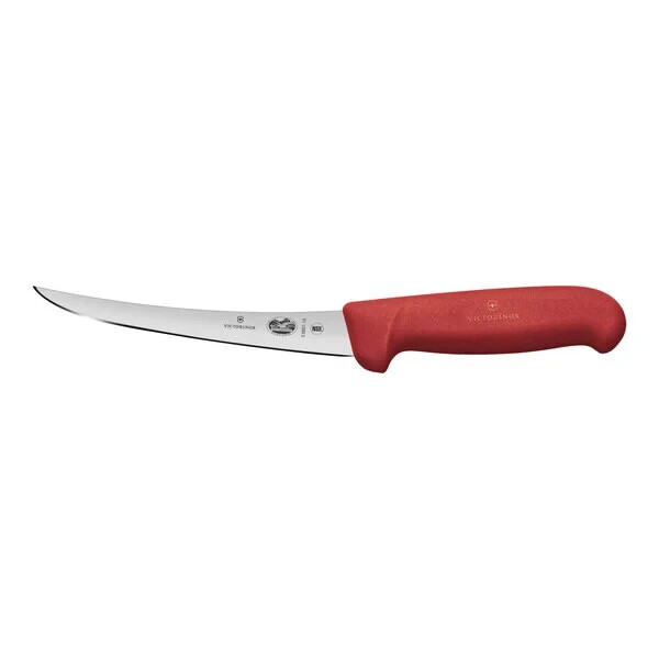 Victorinox Boning Curved Semi-Stiff Blade Fibrox Pro Handle