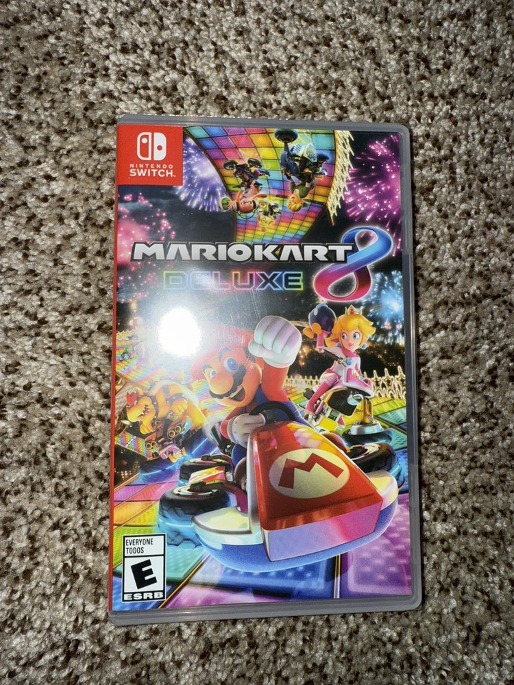 Mario Kart 8 Deluxe Nintendo Switch Game