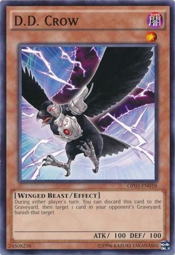 D.D. Crow OP03-EN018 Common Unlimited LP OTS Tournament Card