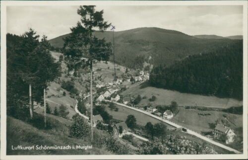 Postcard Schönmünzach I. Murgtal 1934 (No. 968)