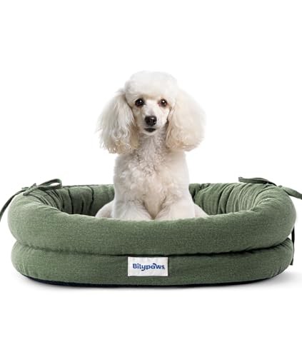 Orthopedic Chew-Resistant Egg Crate Dog Bed for Medium Breeds