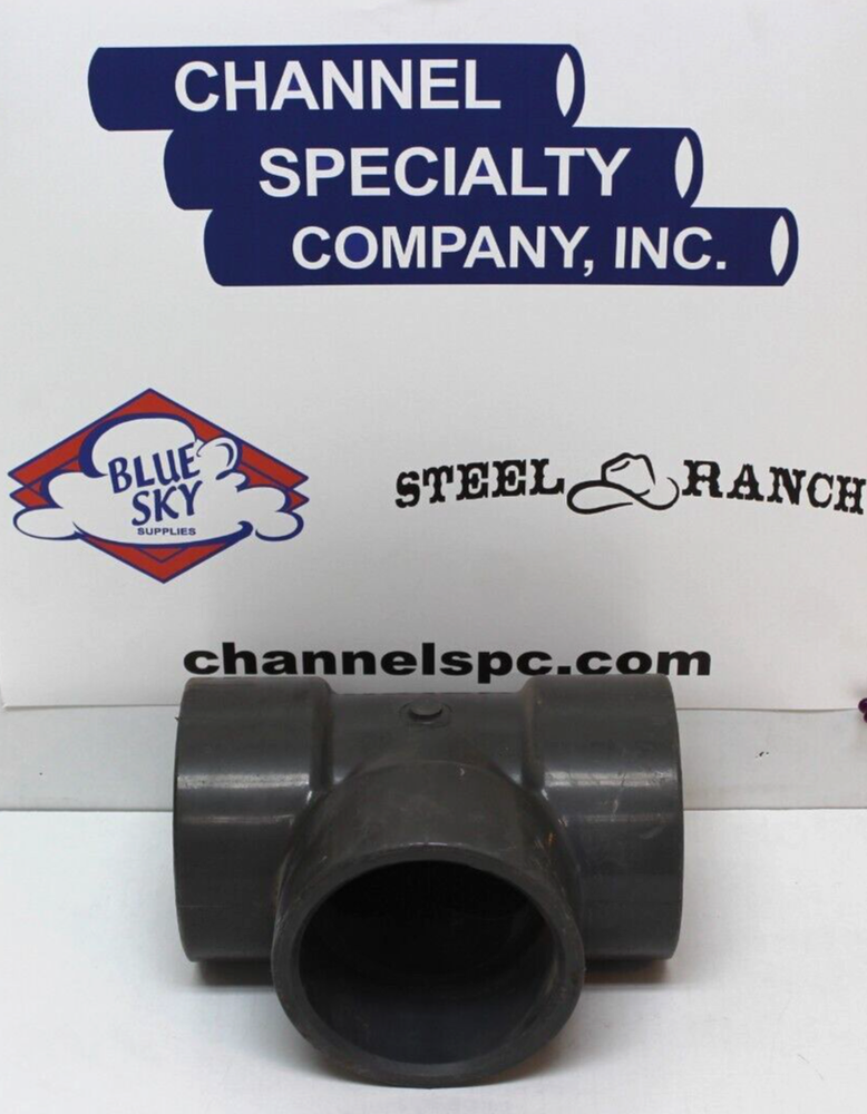 Nibco 4 Inch Schedule 80 PVC Socket Weld Tee Fitting