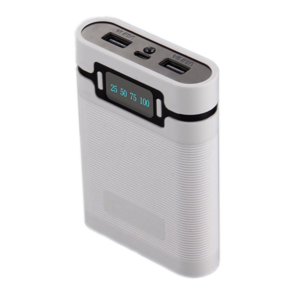 5V 2.5A 18650 DIY Power Bank Case 2000mAh-12000mAh Charge Box