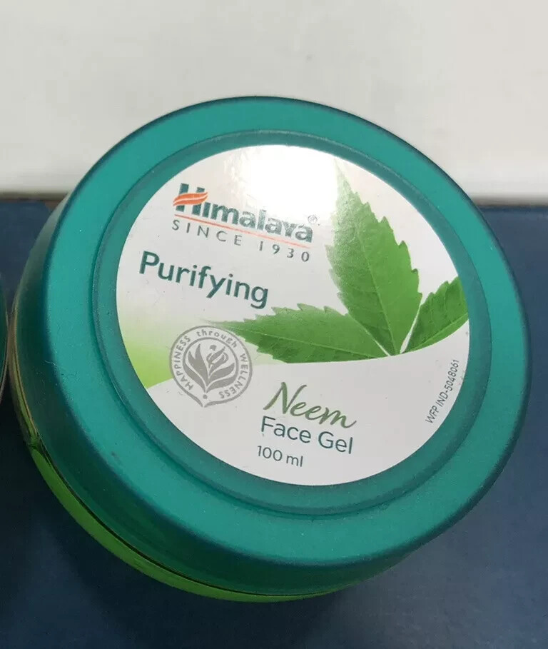 Himalaya Purifying Neem Face Gel 100ML Pack of 2 for Acne Control with Free Shipping