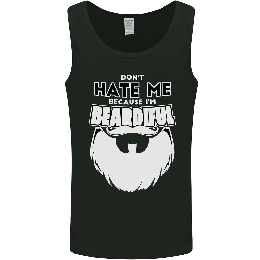Beardiful Funny Beard Mens Vest Tank Top