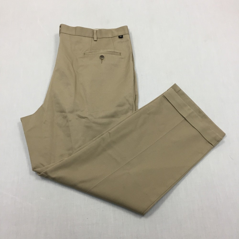 Dockers Chino Trousers Cotton Pants Relaxed Fit Mens Size 40W 30L Beige