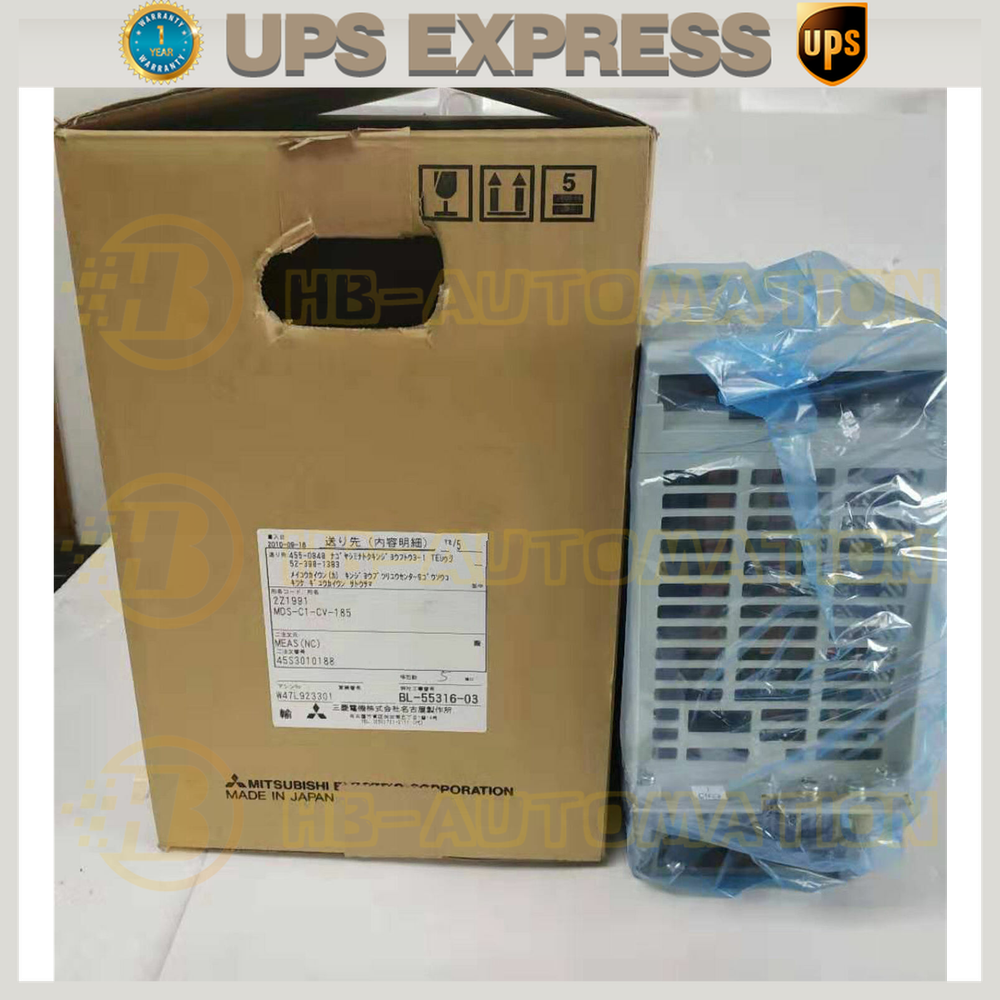 MDS-C1-CV-185 Mitsubishi Brand-New Servo Drive Spot Goods Ups Express