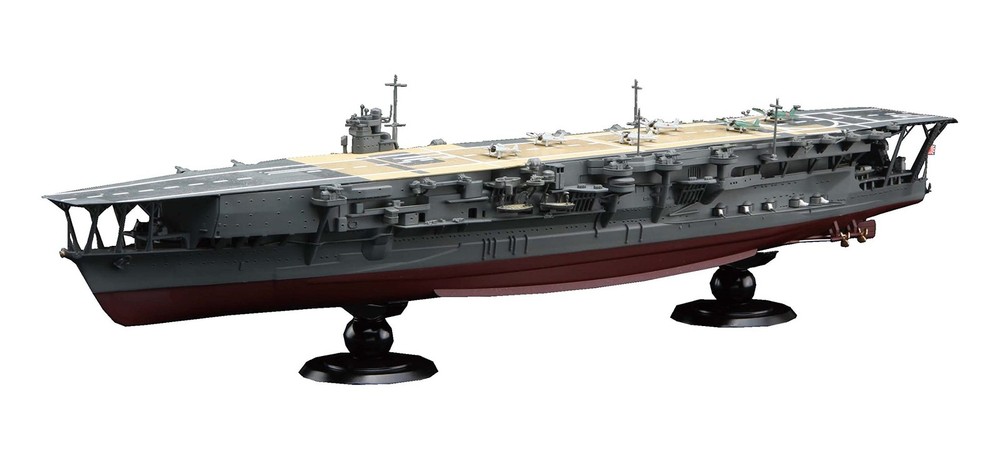 1/700 Fujimi IJN Kaga Aircraft Carrier Full Hull Model with Etched Parts