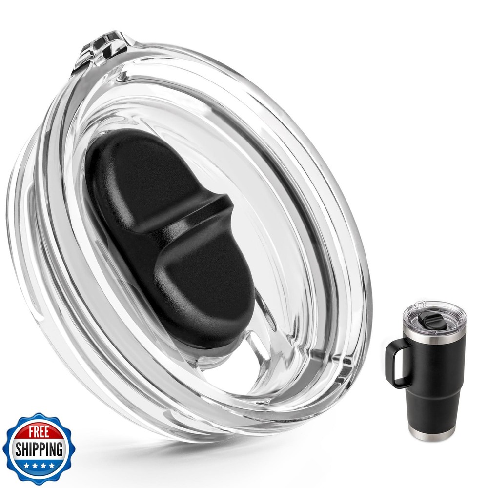 Bluwing 20 oz Replacement Screw Top Lid for YETI TraveI Mug with Threads Only