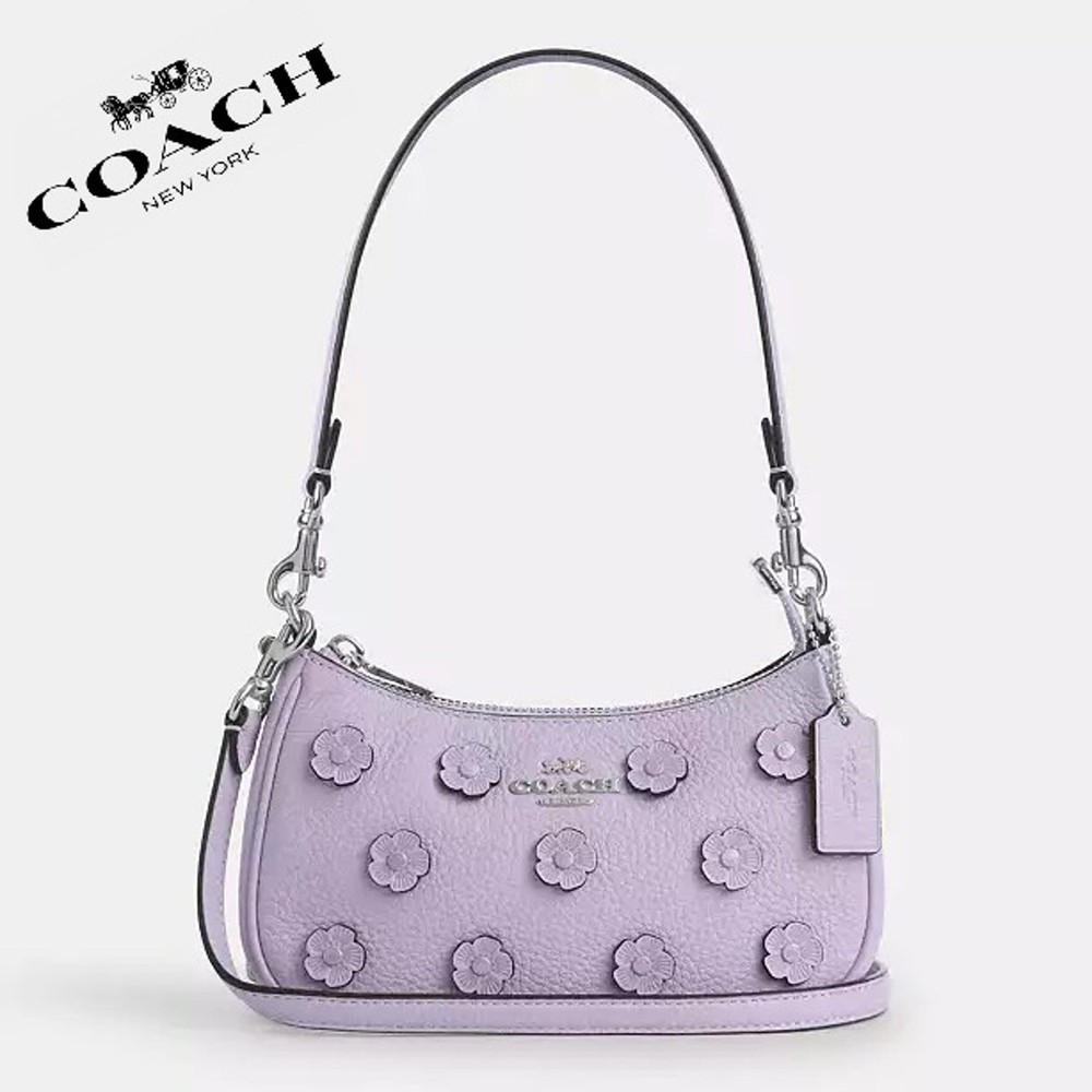 Coach Teri Mini Crossbody Bag Floral Applique NWT