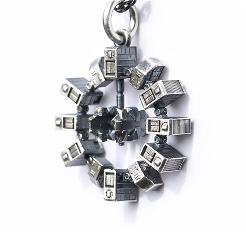 Interstellar Movie Eternal Model S925 Silver Pendant Necklace Custom Creativity