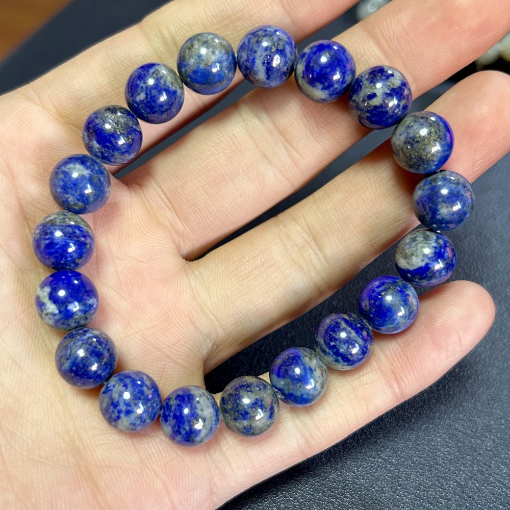 Stylish Lapis Lazuli Bracelets for Women and Men in 4mm to 10mm Sizes, Perfect Gift Choice