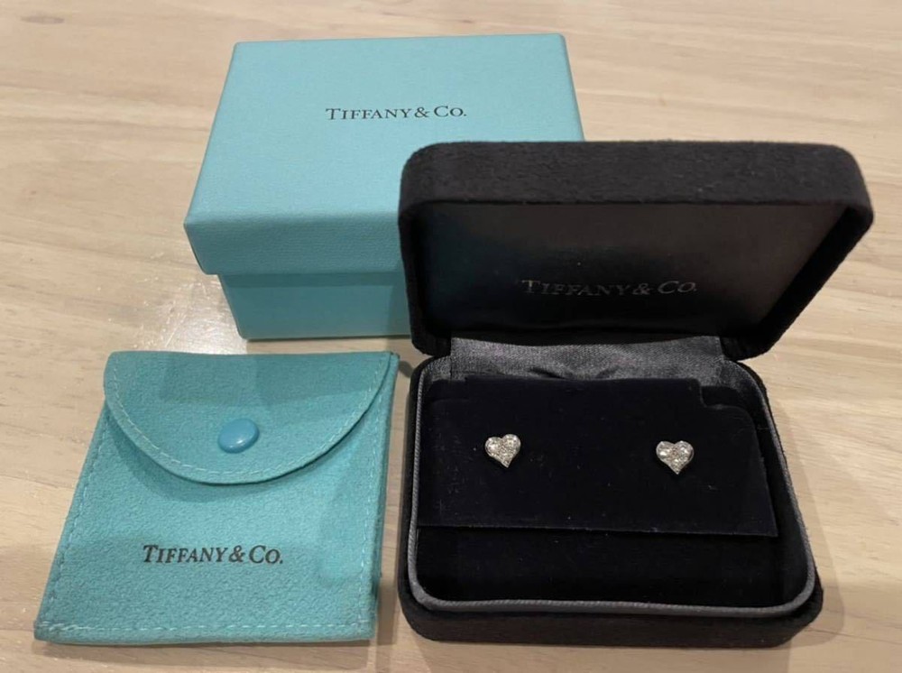 Tiffany sentimental heart earrings