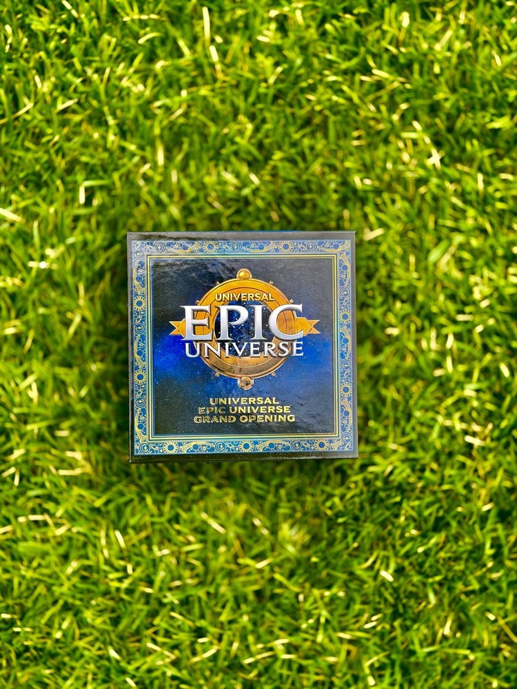 NEW Epic Universe Grand Opening Medallion Universal Park  LIMITED EDITION