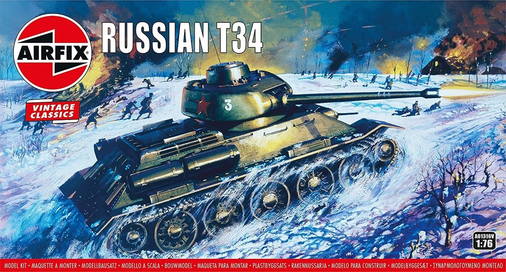 Airfix Russian T34 Model