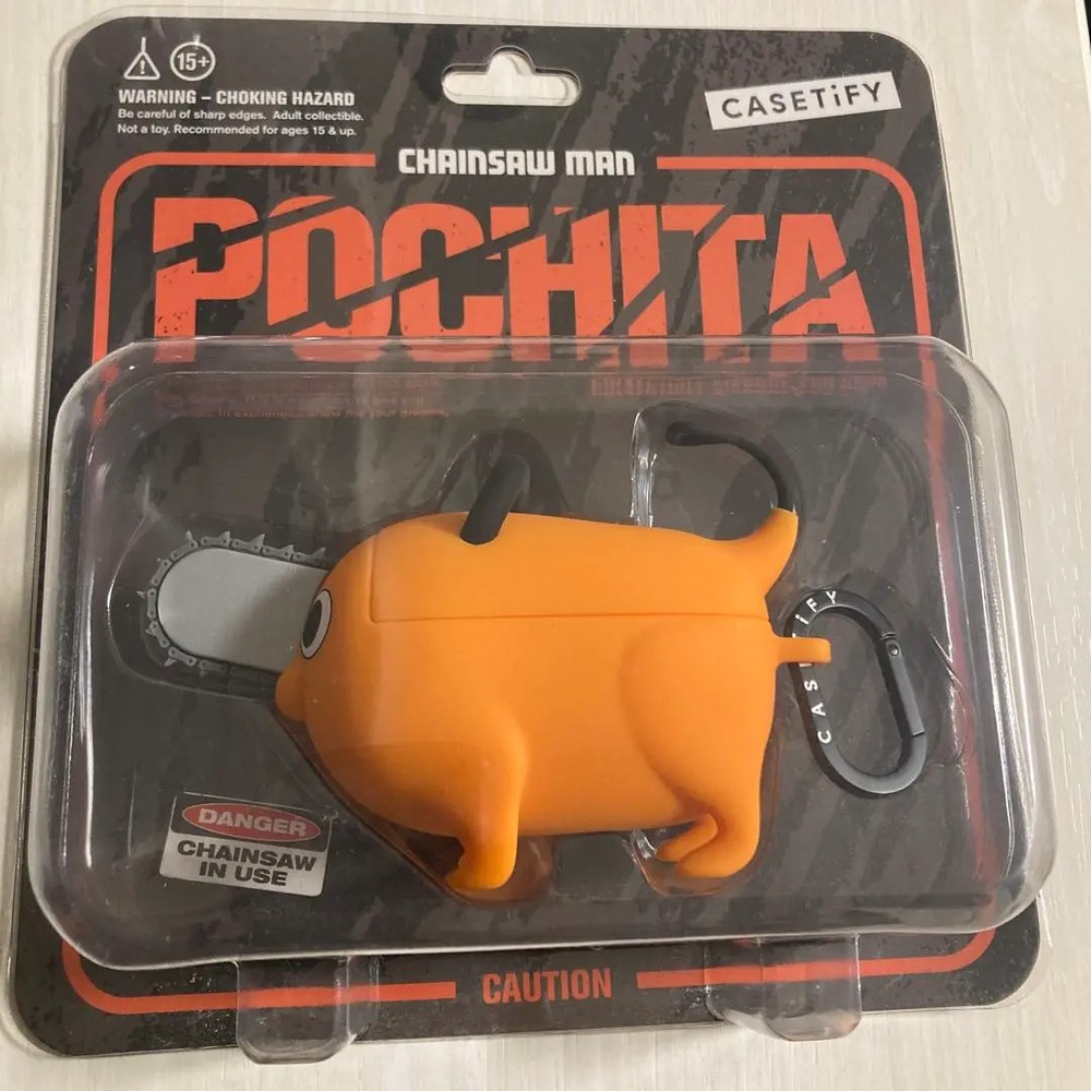 CASETiFY x Chainsaw Man Pochita Manga AirPods Case Limited Edition Japan Fast Shipping