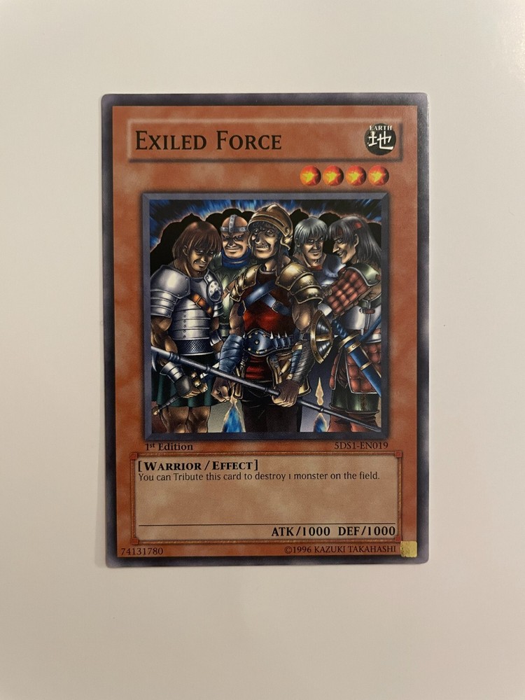Exiled Force 5DS1-EN019 5d's 2008 Starter Deck 1st Edition