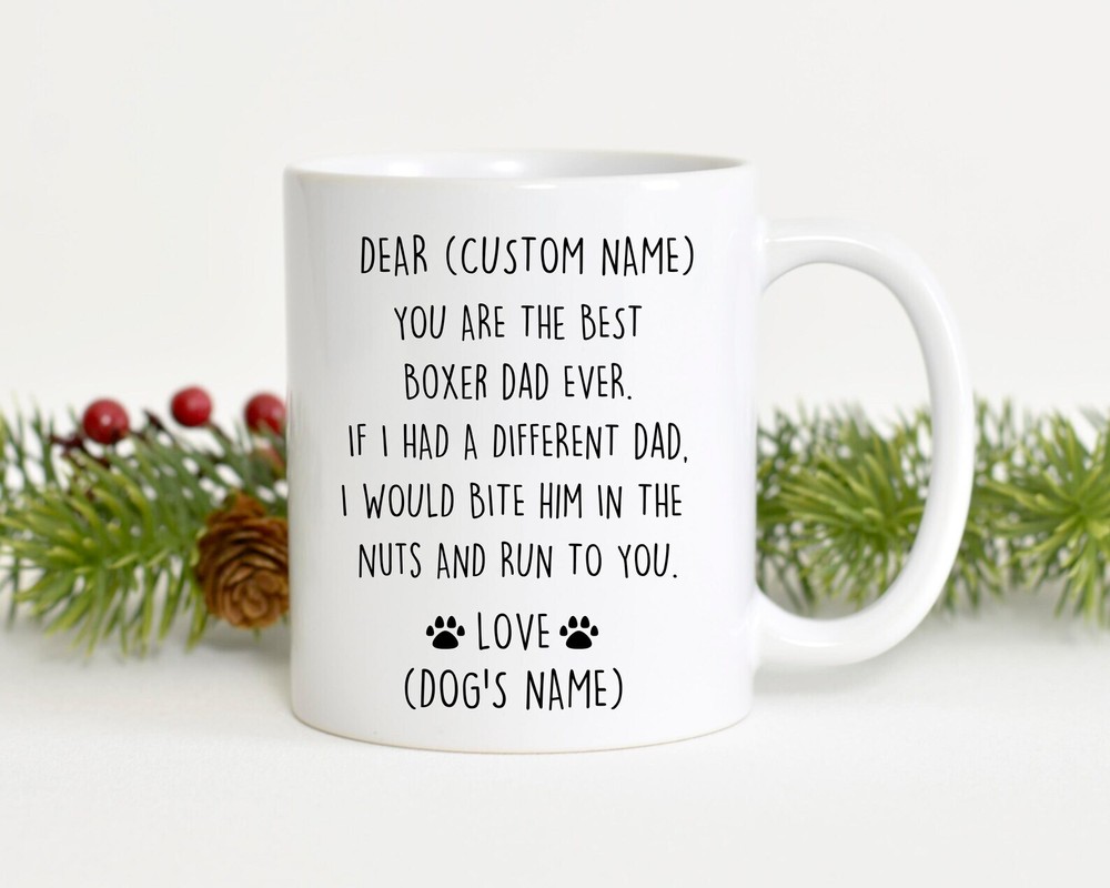 Boxer Dad Gifts for Birthday Christmas Valentine His Day