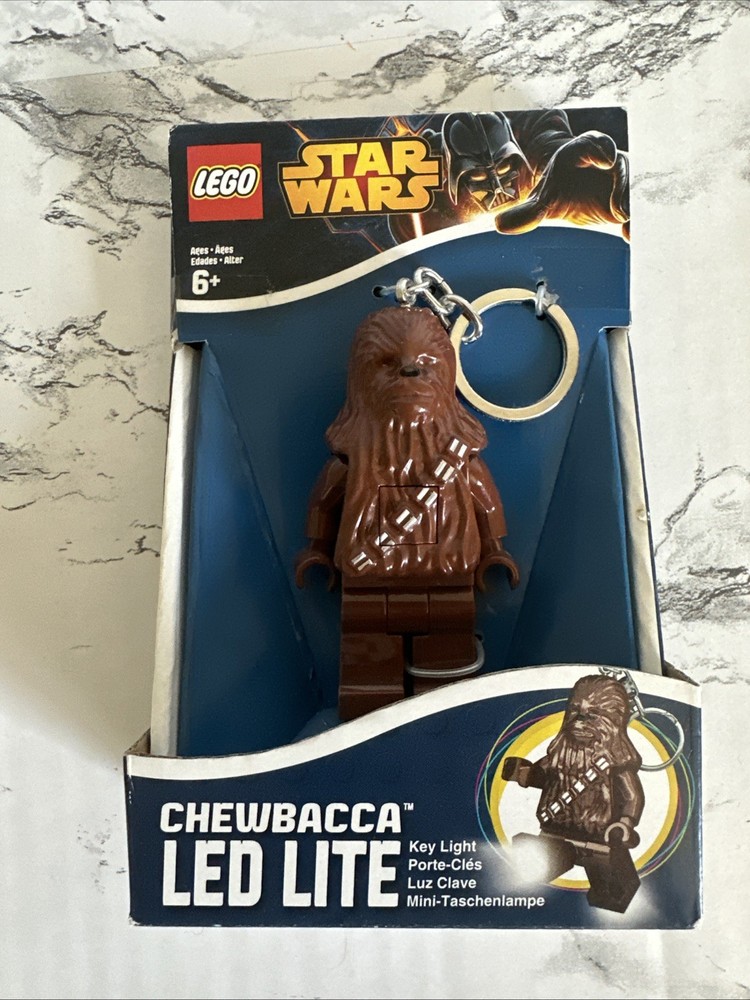 Star Wars Chewbacca Lego Mini Flashlight Keychain Toy