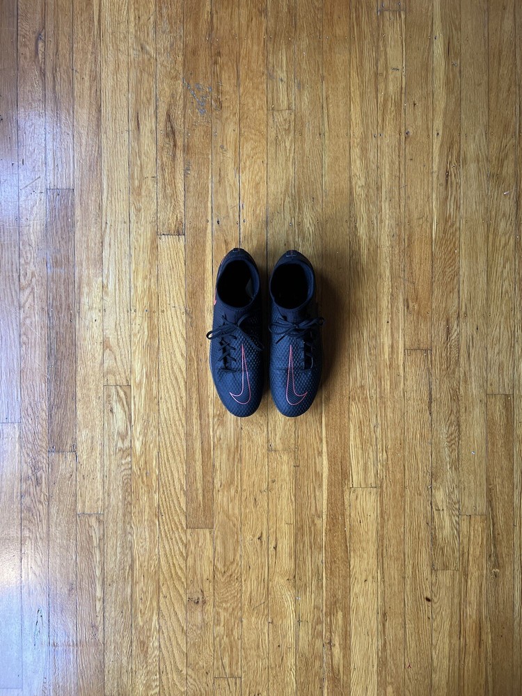 Nike Phantom GT Academy DF MG Soccer Cleats Men Size 11.5 Black Red CW6667-060