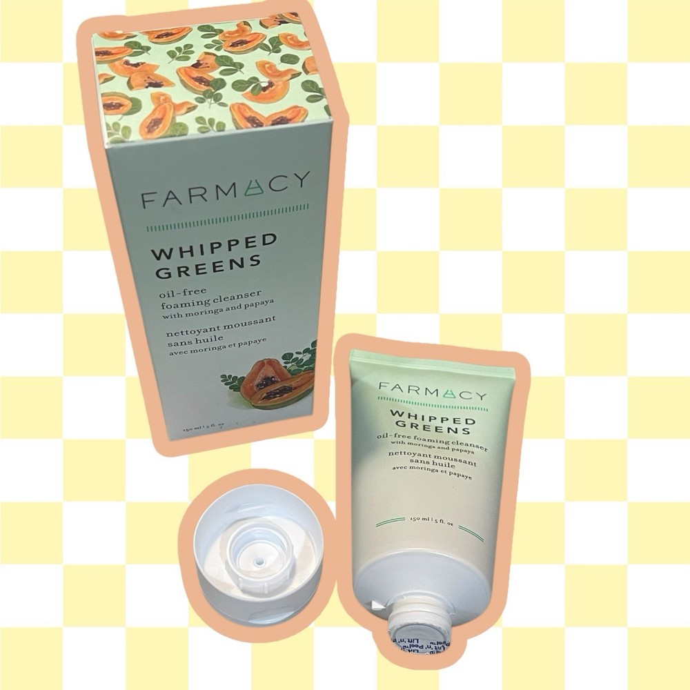 Farmacy Whipped Greens Oil- Foaming Cleanser - 5oz