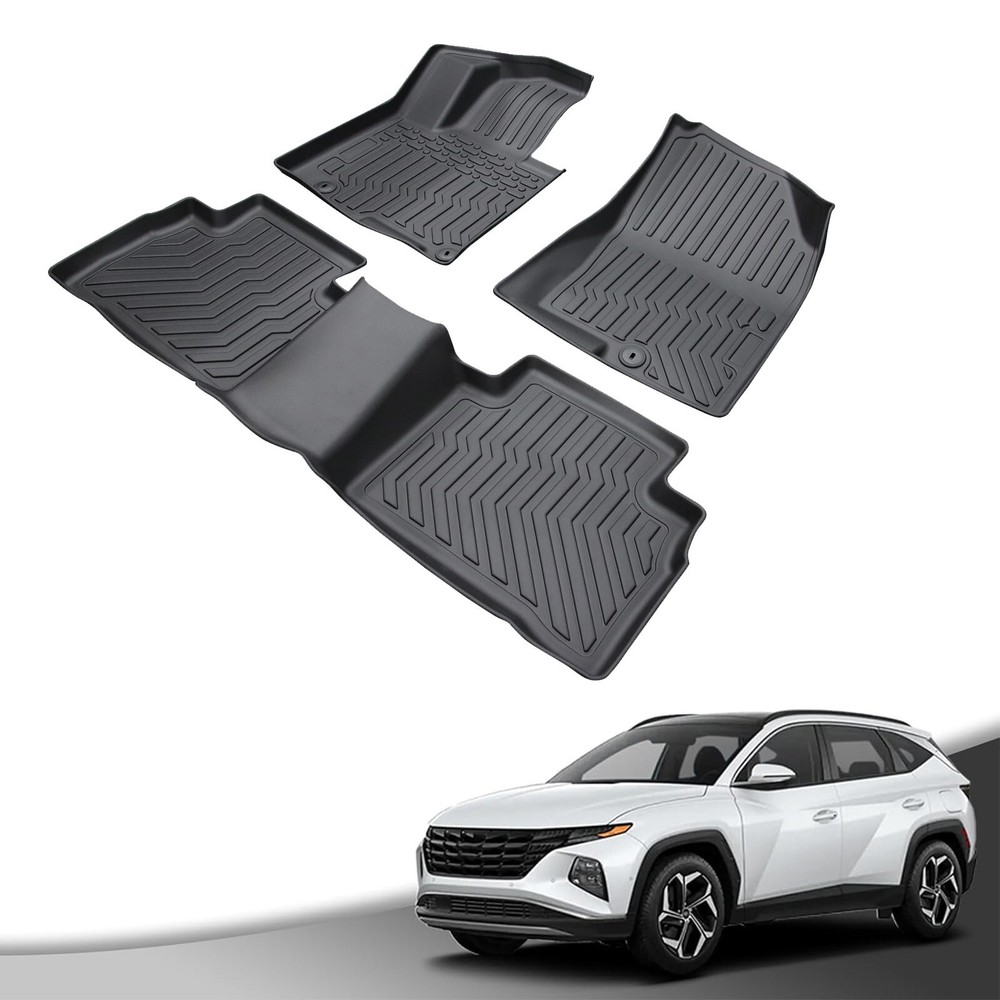 Fits 2022-2023 Hyundai Tucson TPE Automotive Floor Mats All Weather Protection