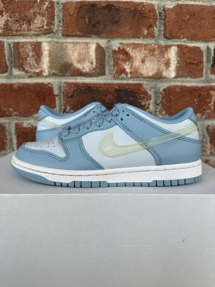 Nike Dunk Low Aura Clear GS - Size 5y