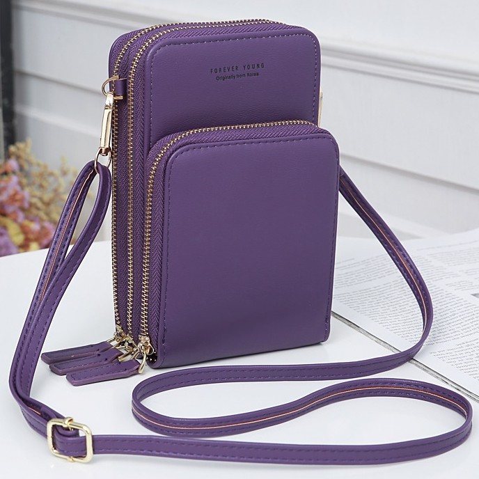 Women Small Cross-body Cell Phone Case Shoulder Bag Pouch Handbag Purse Wallet