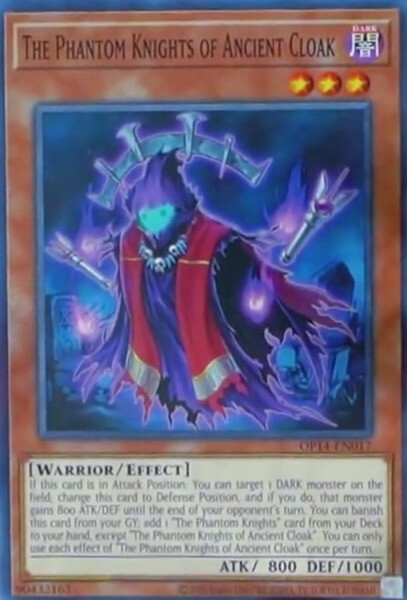 The Phantom Knights of Ancient Cloak - OP14-EN017 - Common - Unlimited Edition x
