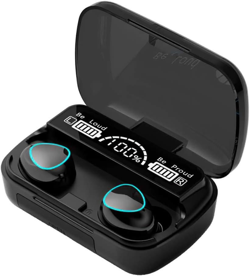 Wireless Earbuds Bluetooth 5.1 with Auto Pairing Stereo Sound Headphones