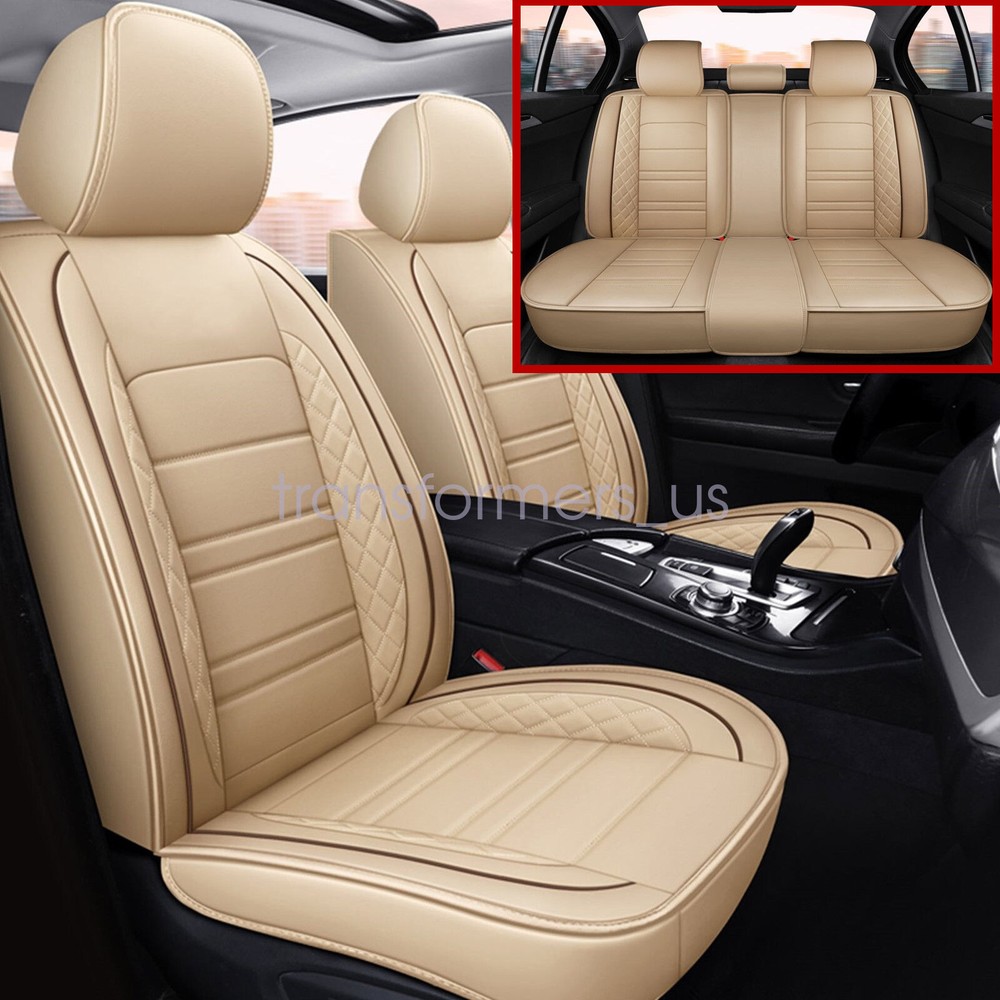 Car Seat Covers Front & Rear Full Set For 2012-2015 Mercedes Benz ML350