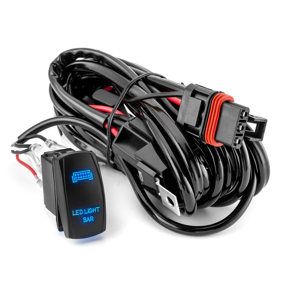 Polaris RZR Ranger General Plug & Play LED Light Bar Wiring Harness Kit