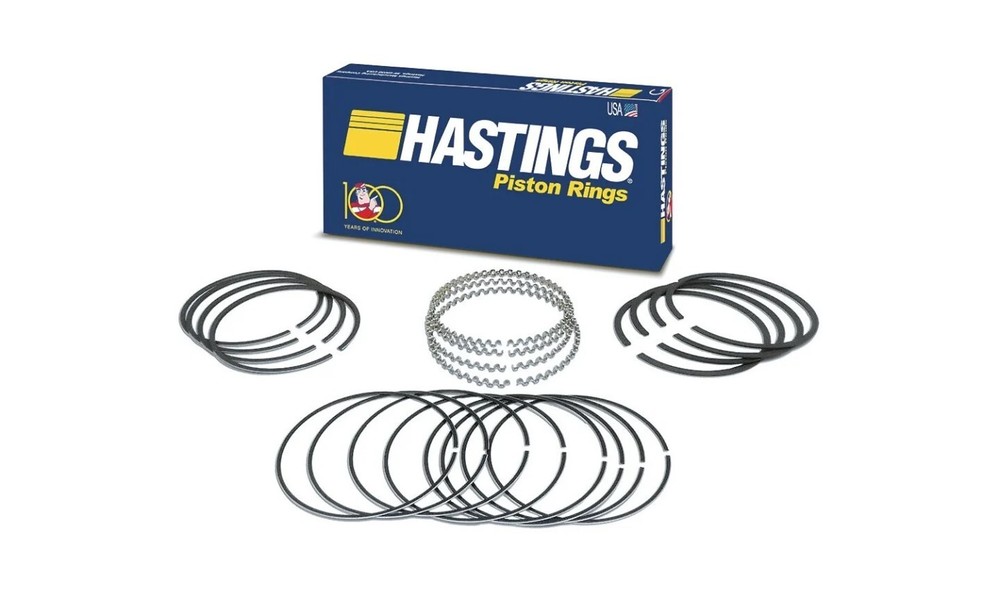 Hastings 2M574 Moly Piston Ring Set for Ford 360 361 390 410 V8 58-76