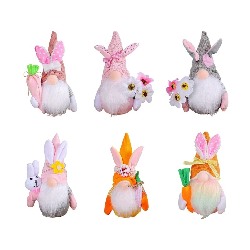 Easter Faceless Gnome Handmade Reusable Home Decorations Spring Ornaments
