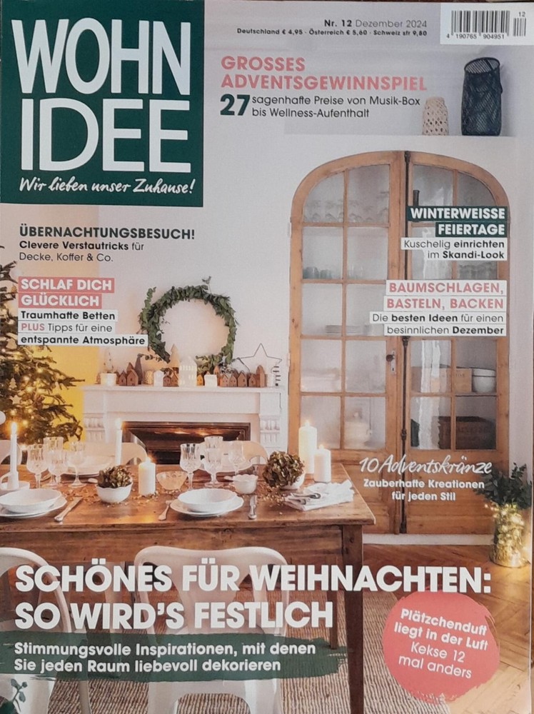 Wohn Idee Magazine December 2024