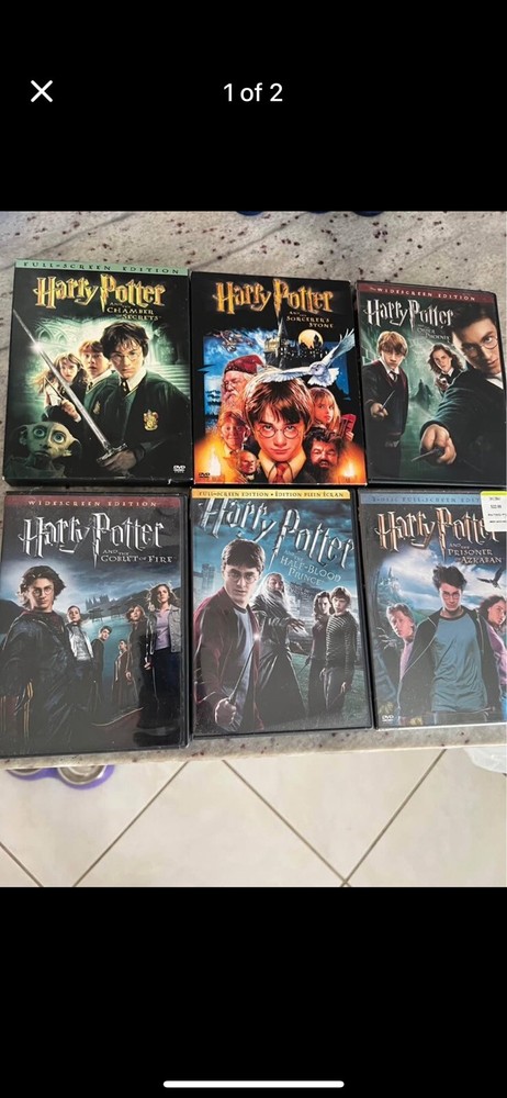 Harry Potter DVD Complete Collection 6-Disc Set