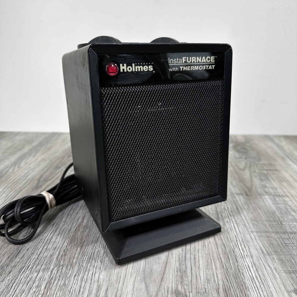 Holmes HPH-3085 Insta Furnace Thermostat Ceramic Space Heater Swivel Base Tested