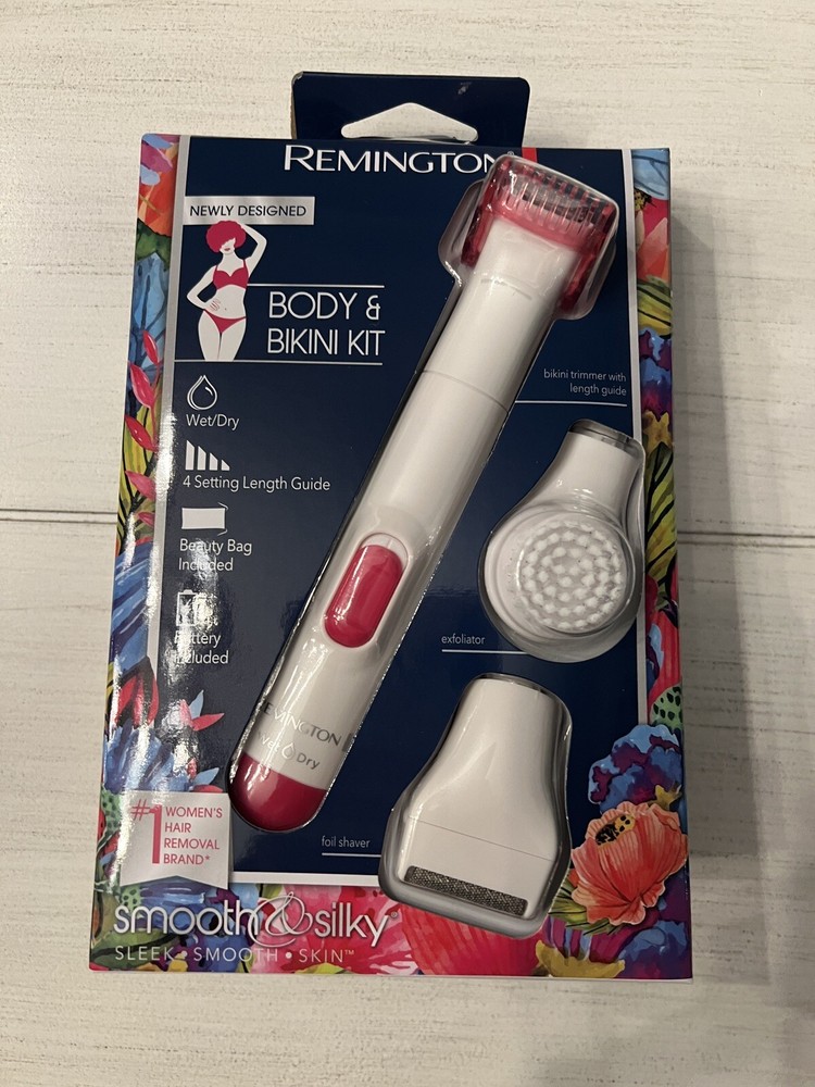 NEW Remington Smooth & Silky Body Bikini Kit Personal Trimmer WPG4060