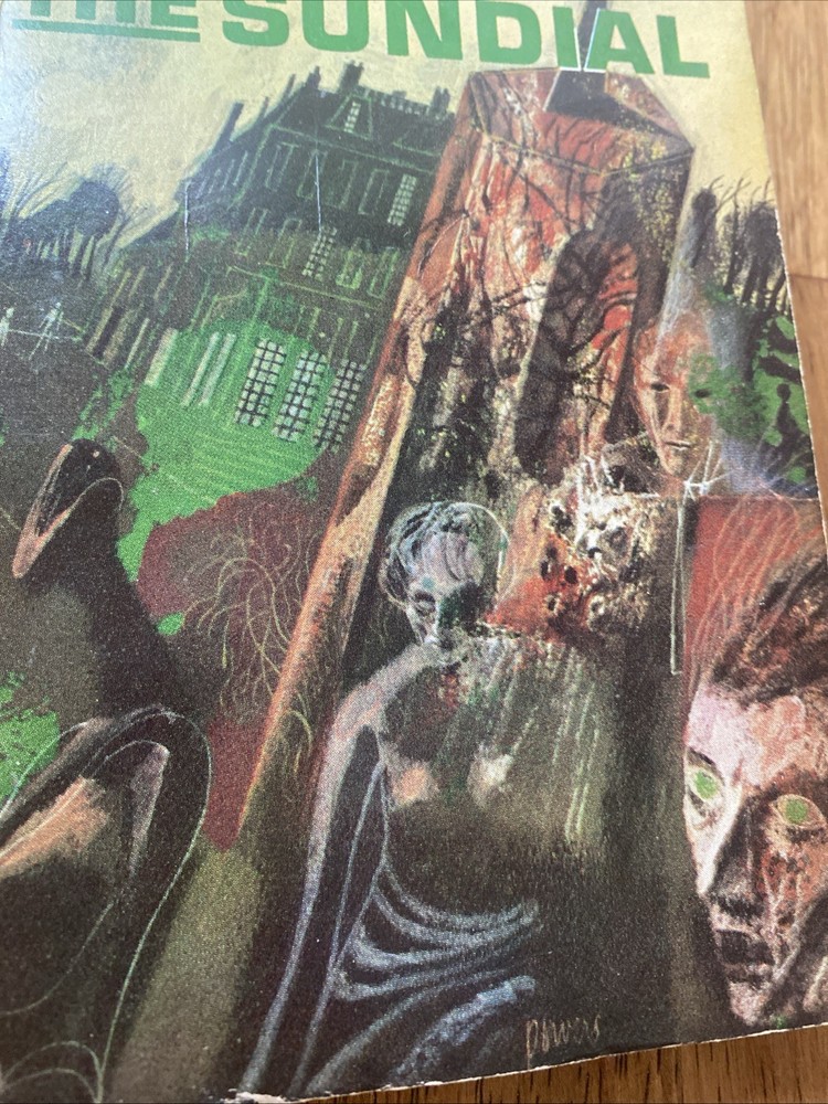 The Sundial Shirley Jackson Artwork Richard Powers Horror Suspense Vintage PB