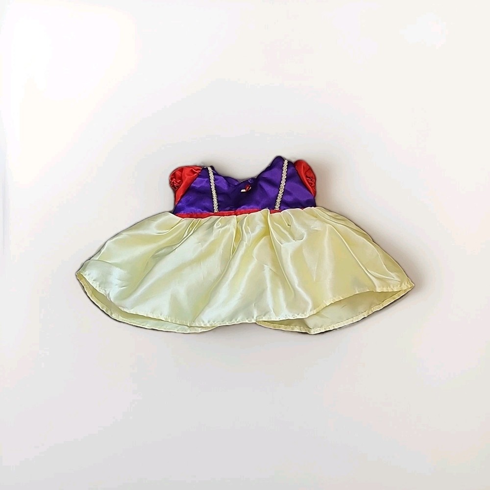 Rare | Teddy Bear Snow White Dress - Build A Bear / Bear Mountain Sized | HTF