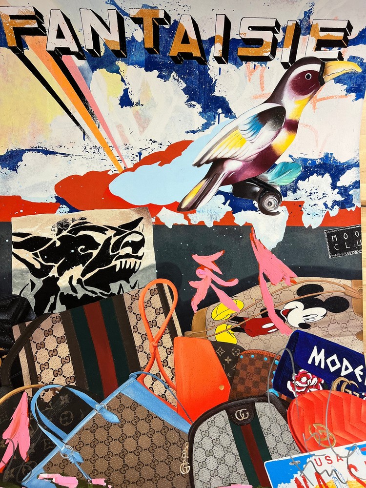 2021 Faile Fantaisie Art Print Poster - Vibrant Wall Art No Frame