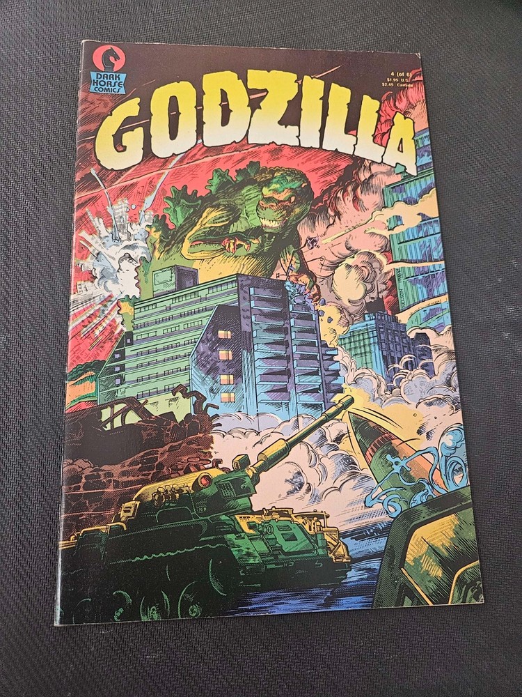 Godzilla 4 Vol 2 1988 Dark Horse Comics Vintage Issue