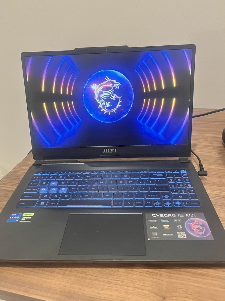 MSI Cyborg 15.6 Intel Core i7 13th Gen 4.90 GHz (Price Negotiable)