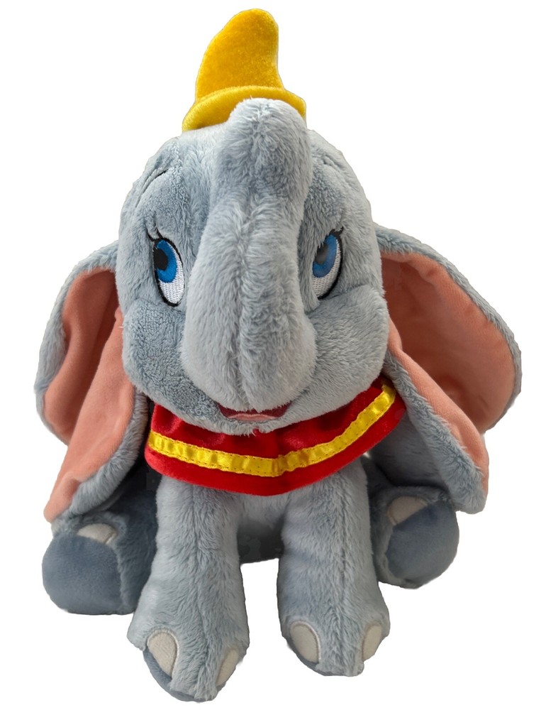 Disney Dumbo the Flying Elephant Plush 11.5” - Floppy Ears, Super Soft & Clean