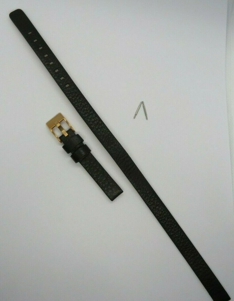Diesel Original Replacement Leather Strap DZ5519 Watch Band Black Strap 12 mm