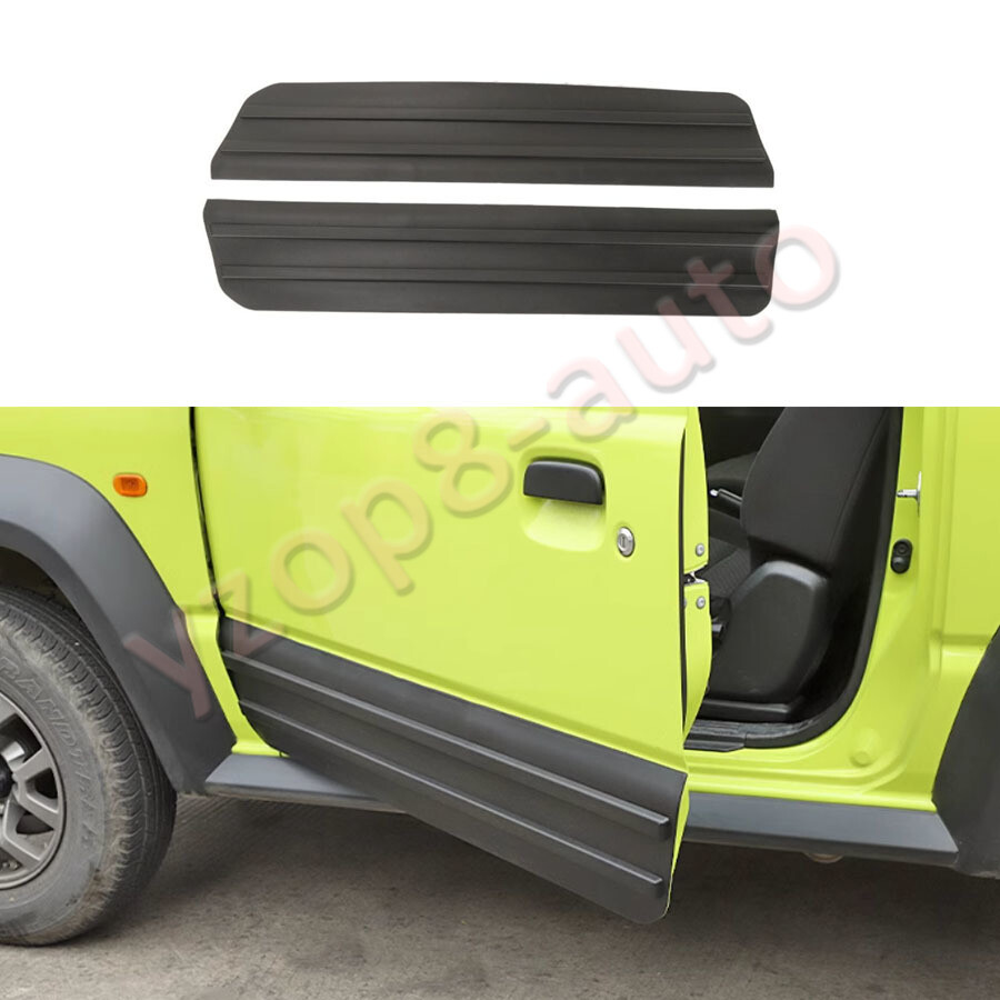 For Suzuki Jimny 2019-2024 Black Side Door Body Molding Anti-scratch Guard Panel